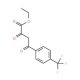 Ethyl 4-[4-(trifluoromethyl)phenyl]-2,4-dioxobutanoate - chemical structure image