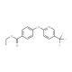 Ethyl 4-{[5-(trifluoromethyl)pyridin-2-yl]oxy}benzoate - chemical structure image