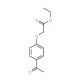 ethyl (4-acetylphenoxy)acetate (CAS 51828-69-4) - chemical structure image
