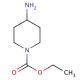Ethyl 4-amino-1-piperidinecarboxylate (CAS 58859-46-4) - chemical structure image