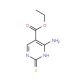 Ethyl 4-Amino-2-mercaptopyrimidine-5-carboxylate (CAS 774-07-2) - chemical structure image