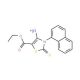 Ethyl 4-amino-3-(1-naphthyl)-2-thioxo-2,3-dihydro-1,3-thiazole-5-carboxylate - chemical structure image