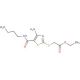 Ethyl ({4-amino-5-[(butylamino)carbonyl]-1,3-thiazol-2-yl}thio)acetate - chemical structure image