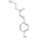 Ethyl 4-aminocinnamate (CAS 5048-82-8) - chemical structure image