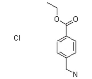 Ethyl 4-(aminomethyl)benzoate Hydrochloride (CAS 6232-12-8) - chemical structure image