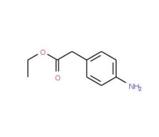 Ethyl 4-aminophenylacetate (CAS 5438-70-0) - chemical structure image