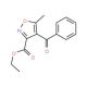 Ethyl 4-benzoyl-5-methylisoxazole-3-carboxylate - chemical structure image