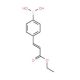 Ethyl 4-boronocinnamate (CAS 850568-49-9) - chemical structure image