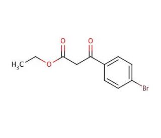 Ethyl (4-bromobenzoyl)acetate (CAS 26510-95-2) - chemical structure image