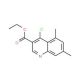 Ethyl 4-chloro-5,7-dimethylquinoline-3-carboxylate (CAS 338954-49-7) - chemical structure image