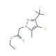ethyl [4-chloro-5-methyl-3-(trifluoromethyl)-1H-pyrazol-1-yl]acetate - chemical structure image