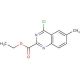 Ethyl 4-chloro-6-methyl-2-quinazolinecarboxylate (CAS 620957-95-1) - chemical structure image