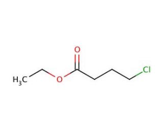 Ethyl 4-chlorobutyrate (CAS 3153-36-4) - chemical structure image