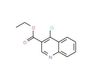 Ethyl 4-chloroquinoline-3-carboxylate (CAS 13720-94-0) - chemical structure image