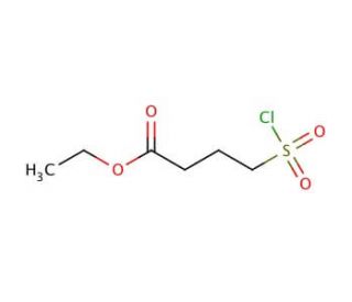 ethyl 4-(chlorosulfonyl)butanoate - chemical structure image