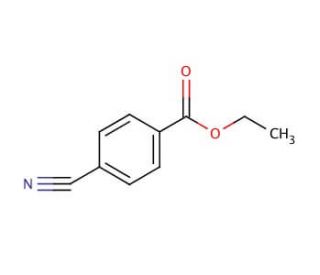 Ethyl 4-cyanobenzoate (CAS 7153-22-2) - chemical structure image