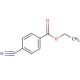 Ethyl 4-cyanobenzoate (CAS 7153-22-2) - chemical structure image