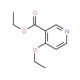 Ethyl 4-ethoxynicotinate (CAS 33279-63-9) - chemical structure image