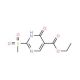 Ethyl 4-hydroxy-2-(methylsulfonyl)pyrimidine-5-carboxylate (CAS 1073372-19-6) - chemical structure image