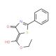 Ethyl 4-hydroxy-2-phenyl-1,3-thiazole-5-carboxylate (CAS 70547-29-4) - chemical structure image