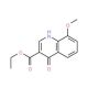 Ethyl 4-hydroxy-8-methoxyquinoline-3-carboxylate (CAS 27568-04-3) - chemical structure image