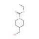 ethyl 4-(hydroxymethyl)piperidine-1-carboxylate - chemical structure image