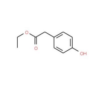 Ethyl 4-hydroxyphenylacetate (CAS 17138-28-2) - chemical structure image