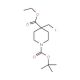 Ethyl 4-(iodomethyl)piperidine-4-carboxylate, N-BOC protected (CAS 213013-98-0) - chemical structure image