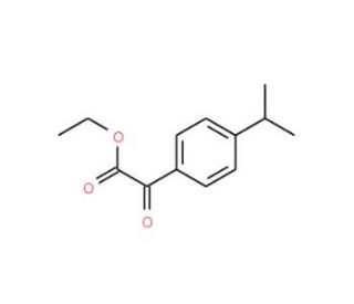 Ethyl 4-iso-propylbenzoylformate (CAS 34906-84-8) - chemical structure image