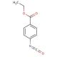 Ethyl 4-isocyanatobenzoate (CAS 30806-83-8) - chemical structure image