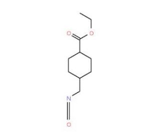Ethyl 4-(isocyanatomethyl)cyclohexanecarboxylate - chemical structure image