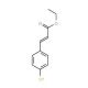 Ethyl 4-Mercaptocinnamate (CAS 1076198-07-6) - chemical structure image