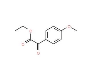 ethyl (4-methoxyphenyl)(oxo)acetate (CAS 40140-16-7) - chemical structure image