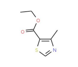 Ethyl 4-methyl-1,3-thiazole-5-carboxylate (CAS 20582-55-2) - chemical structure image