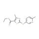 ethyl 4-methyl-2-[(6-methylpyridin-3-yl)oxy]-1,3-thiazole-5-carboxylate - chemical structure image