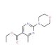 Ethyl 4-methyl-2-morpholinopyrimidine-5-carboxylate (CAS 78318-44-2) - chemical structure image