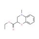 Ethyl 4-methyl-3,4-dihydro-2H-1,4-benzoxazine-2-carboxylate (CAS 54442-28-3) - chemical structure image