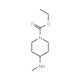 Ethyl 4-(methylamino)piperidine-1-carboxylate (CAS 73733-69-4) - chemical structure image