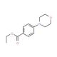 Ethyl 4-morpholinobenzenecarboxylate (CAS 19614-15-4) - chemical structure image