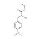 Ethyl 4-nitro-L-phenylalanine (CAS 34276-53-4) - chemical structure image