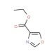 Ethyl 4-oxazolecarboxylate (CAS 23012-14-8) - chemical structure image