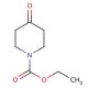 Ethyl 4-oxo-1-piperidinecarboxylate (CAS 29976-53-2) - chemical structure image