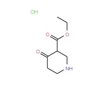 Ethyl 4-piperidone-3-carboxylate HCl (CAS 4644-61-5) - chemical structure image