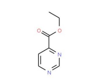 Ethyl 4-pyrimidinecarboxylate (CAS 62846-82-6) - chemical structure image