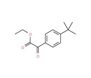 Ethyl 4-tert-butylbenzoylformate (CAS 80120-36-1) - chemical structure image