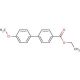 Ethyl 4′-methoxy-4-biphenylcarboxylate (CAS 732-80-9) - chemical structure image