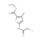 ethyl 5-[(chloroacetyl)amino]-3-methylthiophene-2-carboxylate - chemical structure image