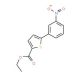 Ethyl 5-(3-nitrophenyl)-2-thiophenecarboxylate - chemical structure image