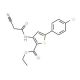 ethyl 5-(4-chlorophenyl)-3-[(cyanoacetyl)amino]thiophene-2-carboxylate - chemical structure image
