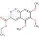 ethyl 5,6,7-trimethoxycinnoline-3-carboxylate - chemical structure image